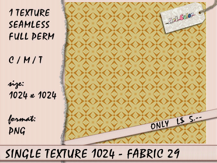 SINGLE TEXTURE 1024 - FABRIC 29