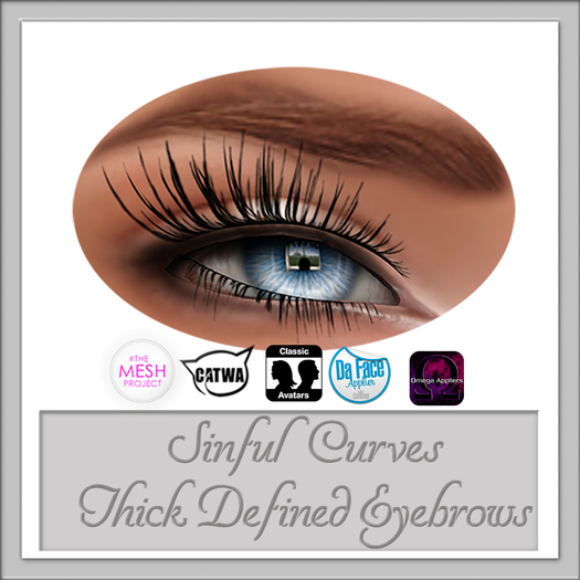Avada~ Thick Defined Eyebrows Brown