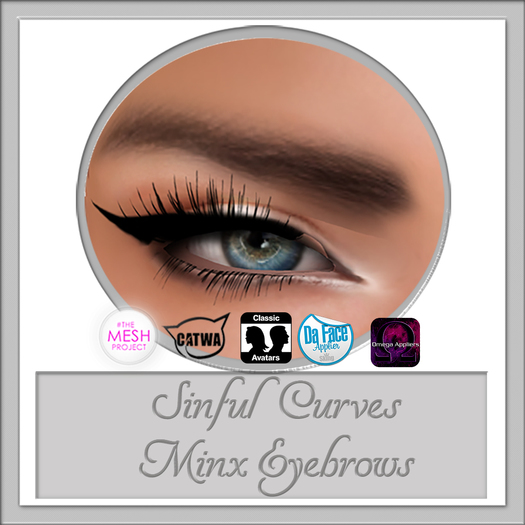 Avada~ Minx Brows Black