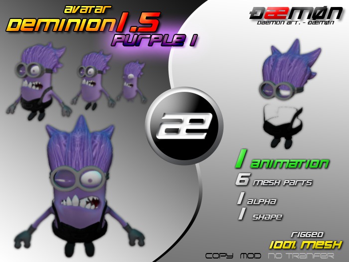 [DAEMON] Minion Deminion Purple I 1.5
