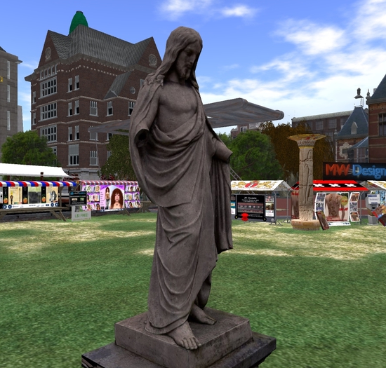 jesus statue