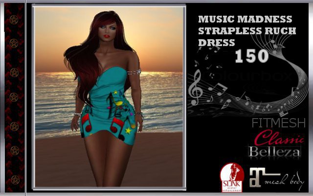 STRAPLESS RUCH MUSIC MADNESS