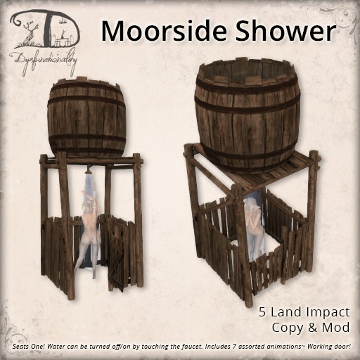 [DDD] Moorside Barrel Showerstall