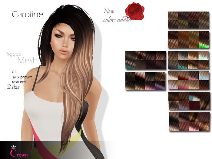 .::Crown::. Long Hair "Jasmin" DEMO V2.0