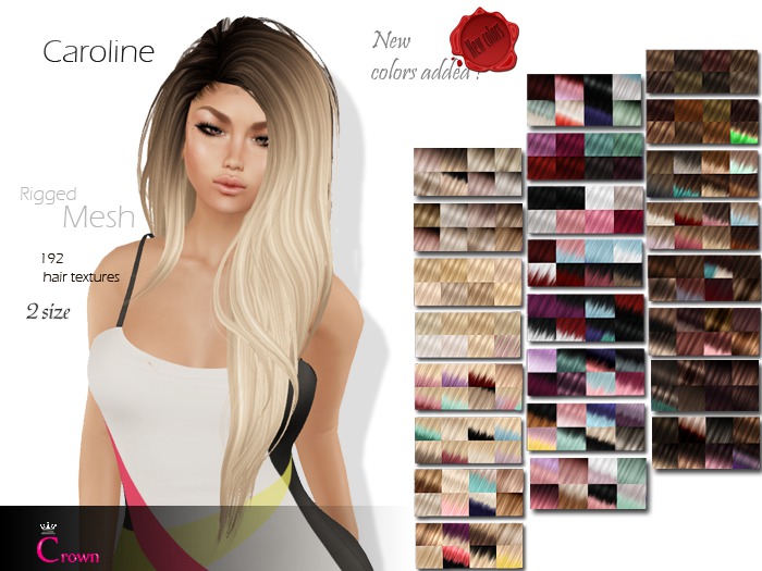 .::Crown::. Long Hair "Jasmin" DEMO V2.0