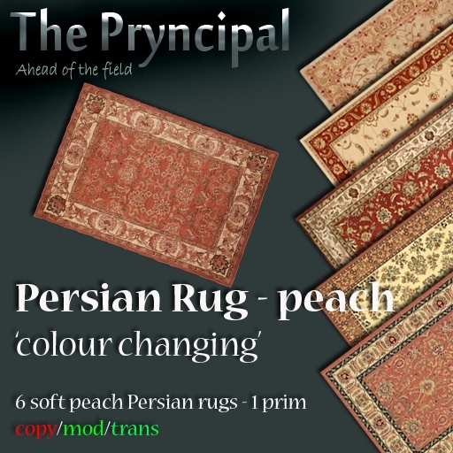 Pryncipal Design Company - Persian Rug Peaches