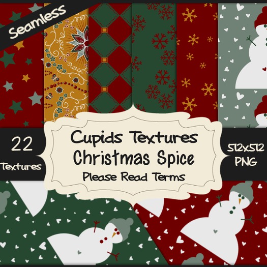 *Cupids Textures * 22 CHRISTMAS SPICE