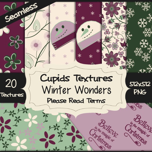 *Cupids Textures * 20 CHARMING