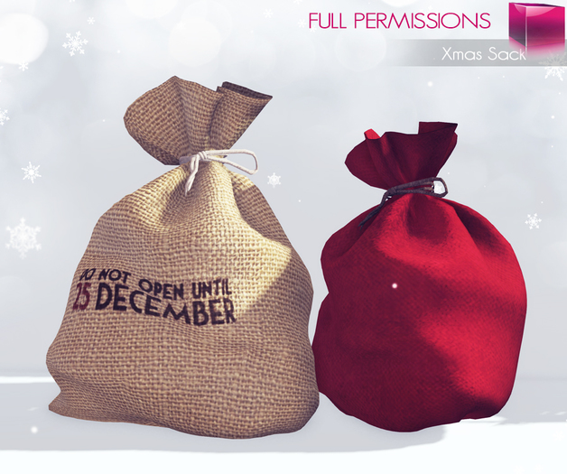 Meli Full Perm Mesh Xmas Sack