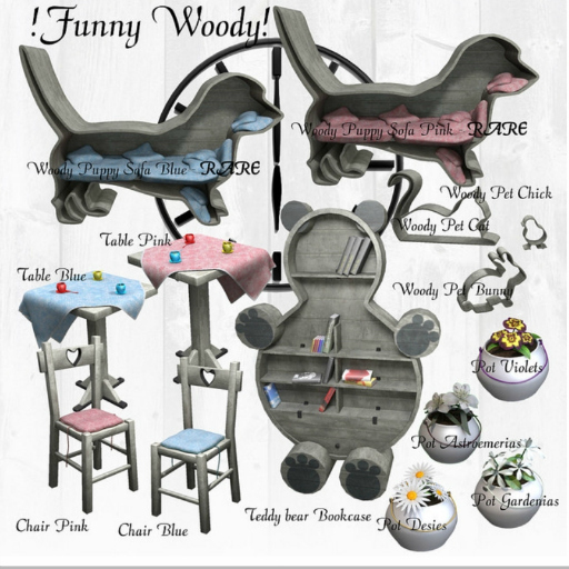 !d'yer mak'er! WoodPet Bunny