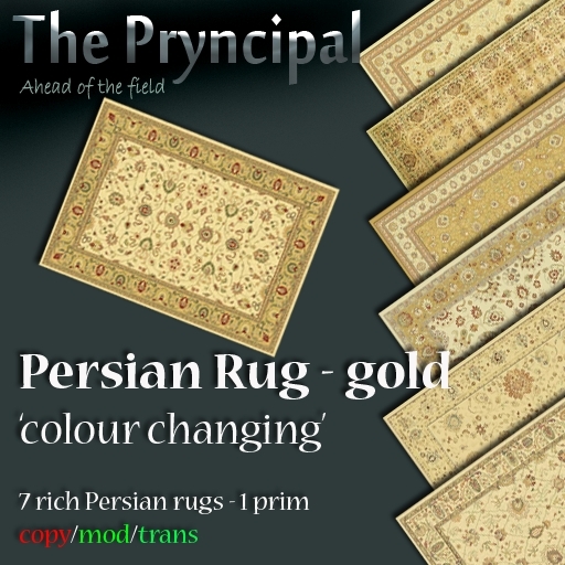 Pryncipal Design Company - Persian Rug Golds