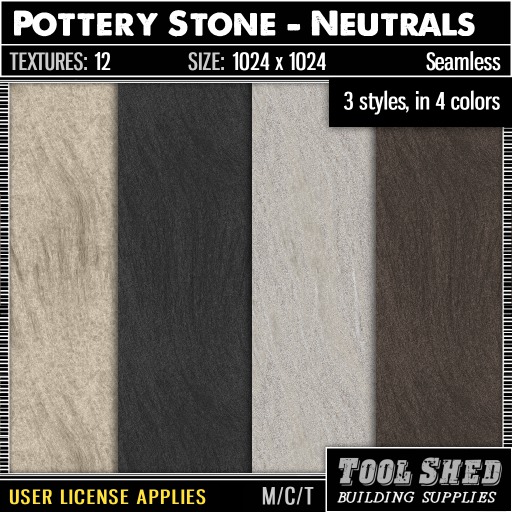 Tool Shed - Pottery Stone - Neutrals