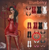 14. Blueberry / COMMON / Devil Horns - Silver