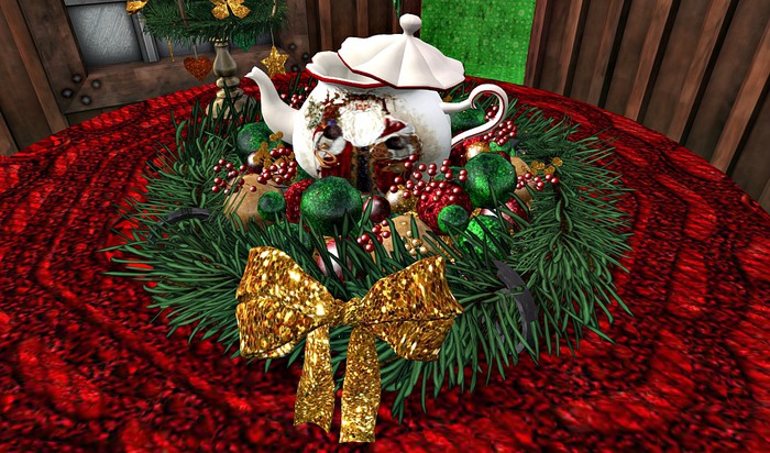 CJ Christmas Hot Drinks Tray - Dispenser