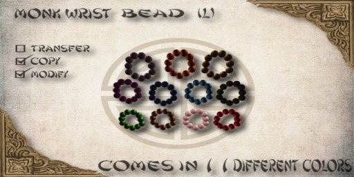 [Azai] : Monk Wrist Bead (L)