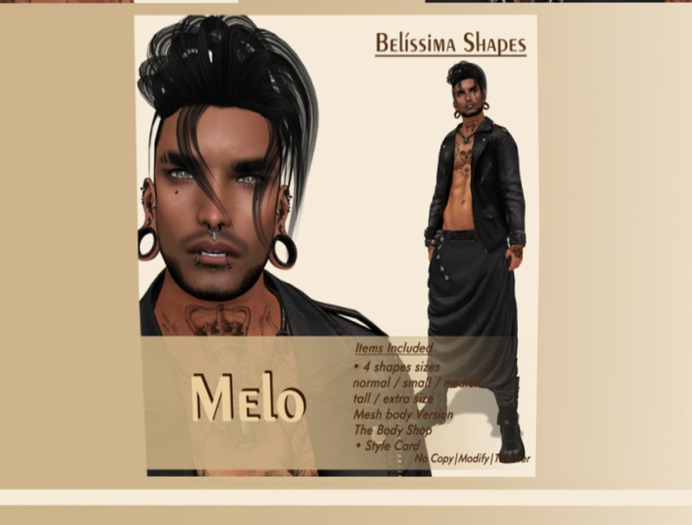 [BELISSIMA]-BODY-MELO-RARE