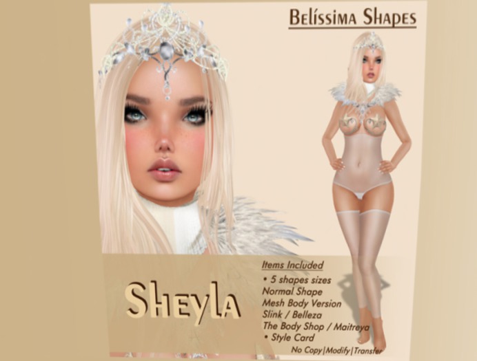 [BELISSIMA]-BODY-SHEYLA-RARE
