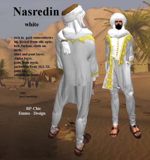 RP-Chic Nasredin white