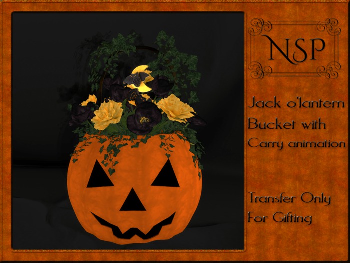 NSP Jack o'lantern With Carry AO - Boxed