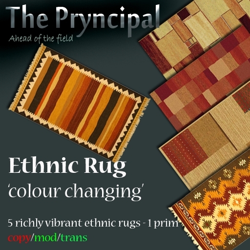 Pryncipal Design Company - Ethnic Rug Strong