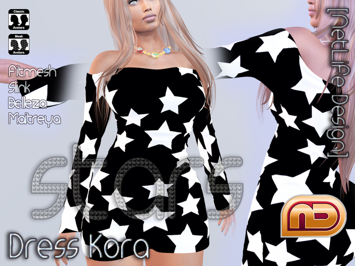 [NetLife Design] Dress Kora Stars