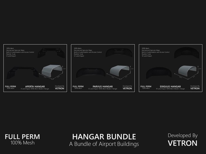 [Vetron] Hangar Bundle