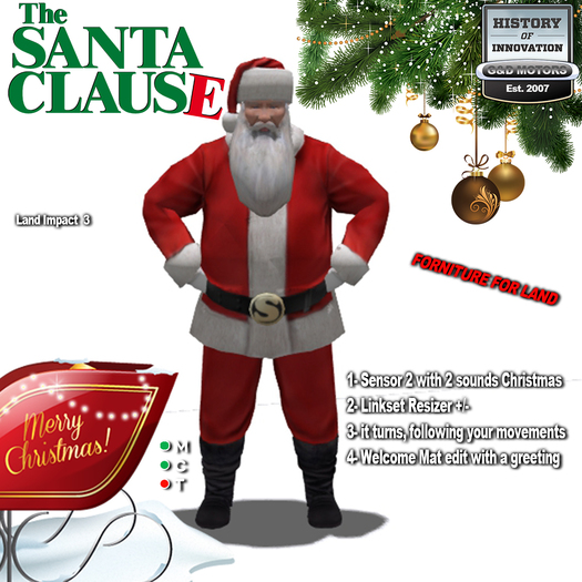 G&D MOTORS Santa Claus