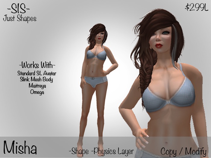 -SIS- Misha Slink/Omega/Maitraya Compatible Shape