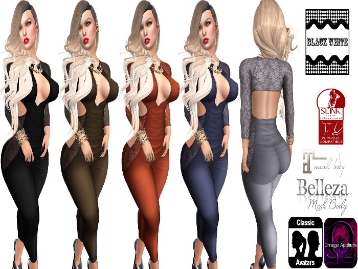 Bodsuit 5 colors