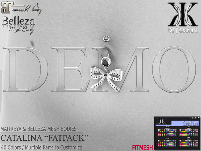 *DEMO* -KC- CATALINA NAVEL PIERCING FOR MAITREYA & BELLEZA