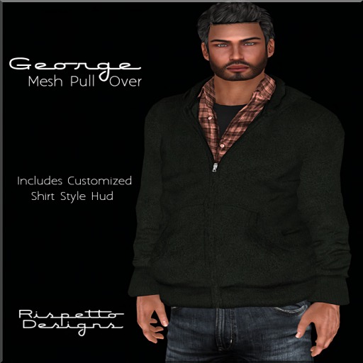 Rispetto Designs - George Mesh Pullover - Forest
