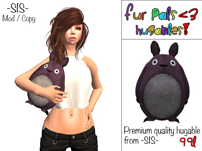 -SIS- FurPal Huggable Purple