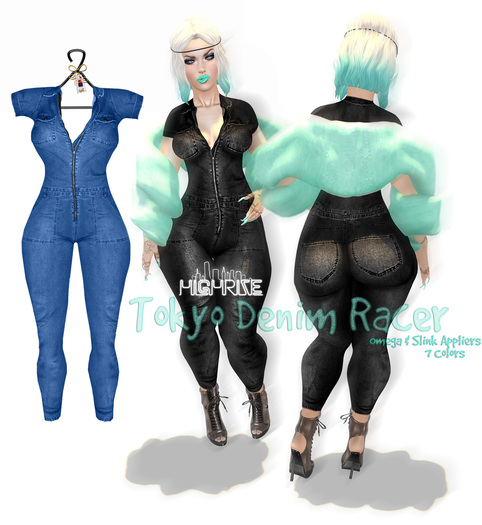 !(HR 3.0)! Tokyo Denim Racer (Blue)