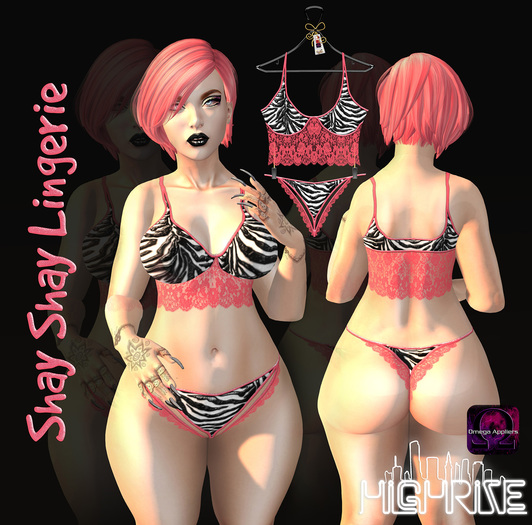 !(HR 3.0)! Shay Shay Lingerie (Coral)