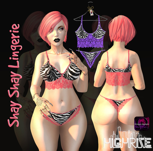 !(HR 3.0)! Shay Shay Lingerie (Purple)