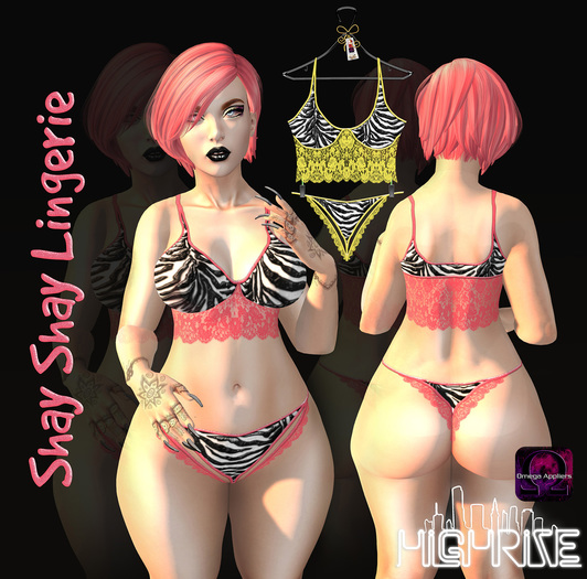 !(HR 3.0)! Shay Shay Lingerie (Yellow)