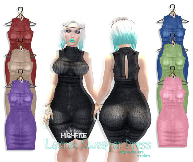 !(HR 3.0)! Lauren Sweater Dress (Pink)