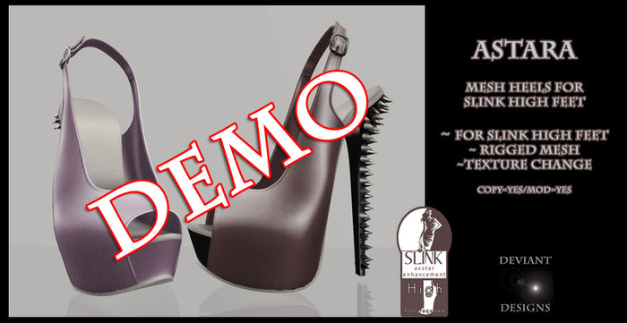 *Deviant Designs* Astara Shoes DEMO