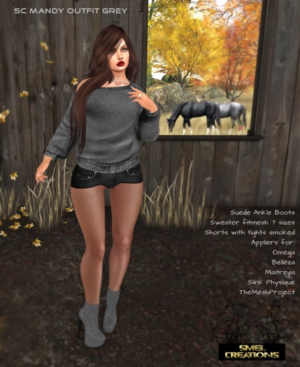 :: SC Mandy Outfit Grey