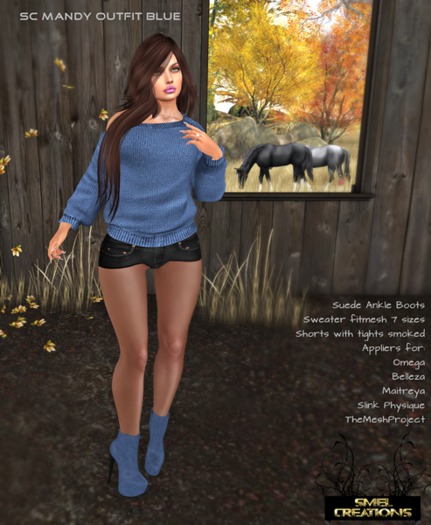 :: SC Mandy Outfit Blue