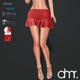 [DR] Mini Skirt Red GO ::Mesh::