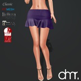[DR] Mini Skirt Purple  GO ::Mesh::