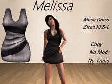 Melissa Dress Wool Grey