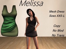 Melissa Dress Spots Green