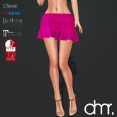 [DR] Mini Skirt Dark Pink GO ::Mesh::