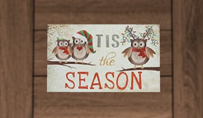 Tis'  the Season Doormat