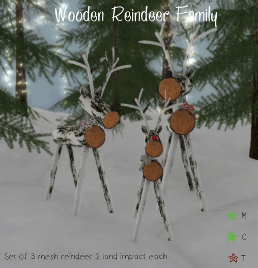 ~Doolally~ Reindeer Family