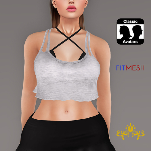 {M.S} MSTORE Top Bikini Grey