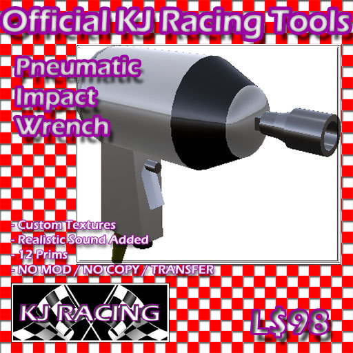 !! KJ Garage Pneumatic Impact Wrench Boxed