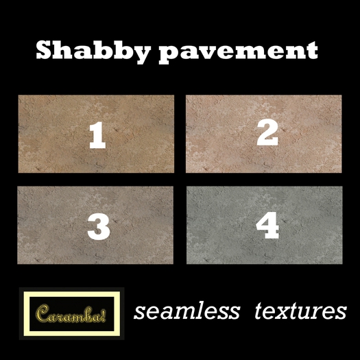 shabby pavement textures pack